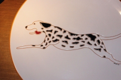 Piatto_murale_cane_dalmata_pasqualino_piludu_ceramica_grottaglie_ceramics