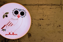 Piatto_murale_civetta_di_atena_pasqualino_piludu_ceramica_grottaglie_ceramics